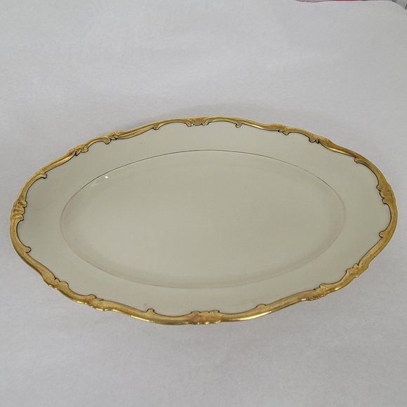 Antique Hertel Jacob Renau Bavaria Serving PLATE